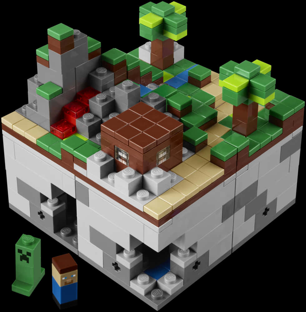 Minecraft Lego Crossover Set