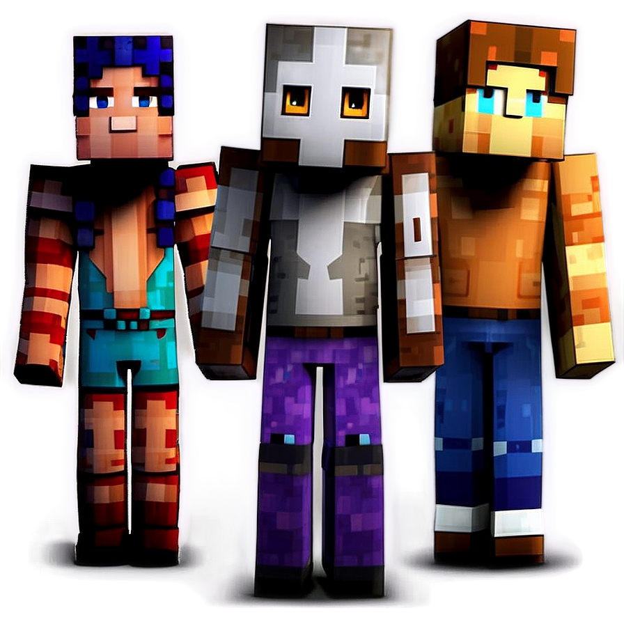 Minecraft Monster Characters Png 05252024