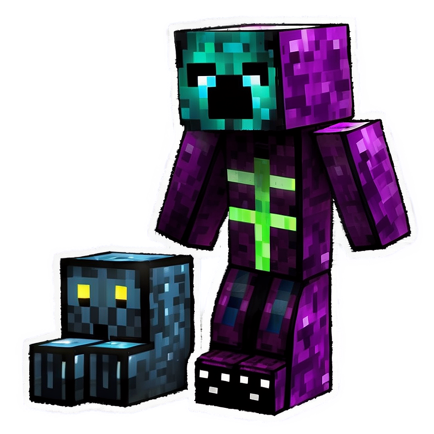 Minecraft Monster Characters Png Doh