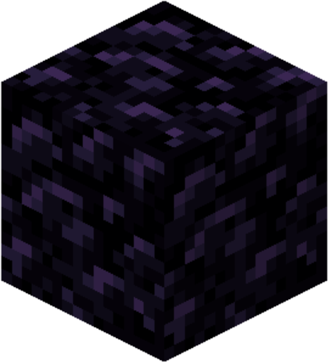 Minecraft_ Obsidian_ Block_ Texture