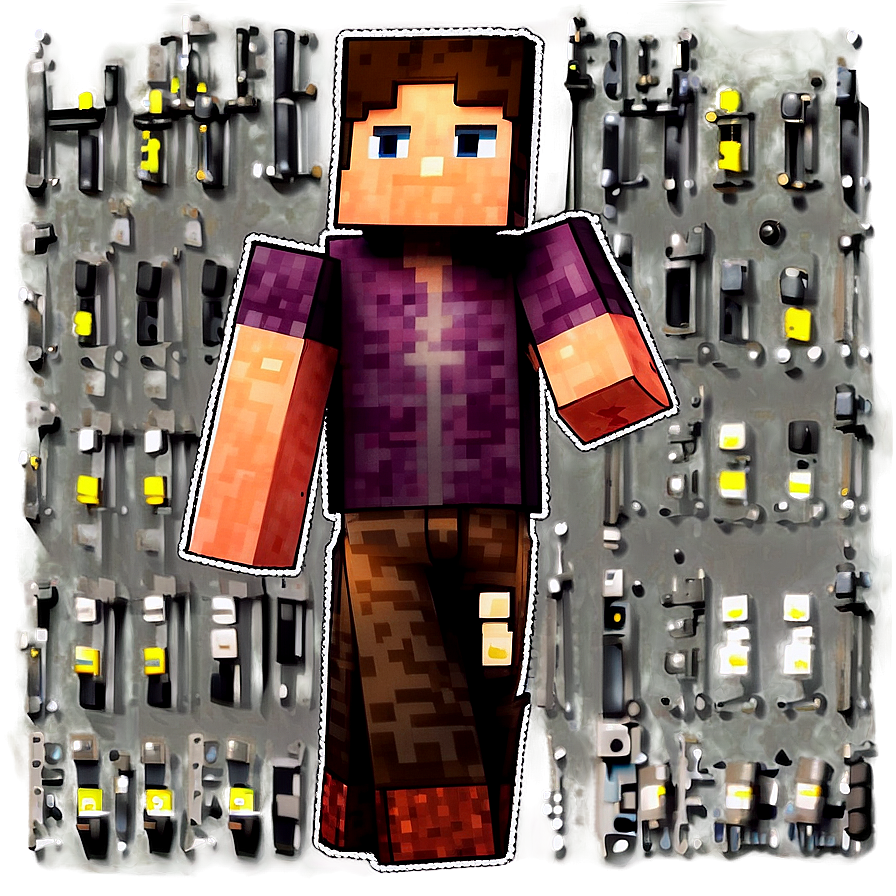 Minecraft Player Characters Png 05252024