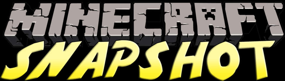 Minecraft_ Snapshot_ Logo