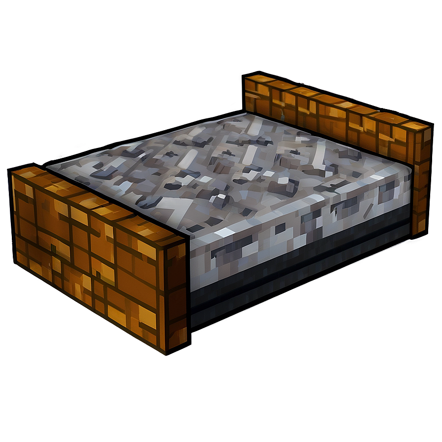 Minecraft Survival Bed Png 06122024