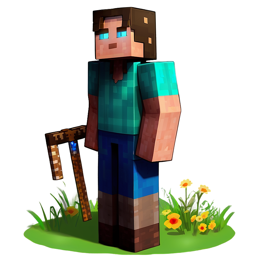 Minecraft Villager At Night Png Caa