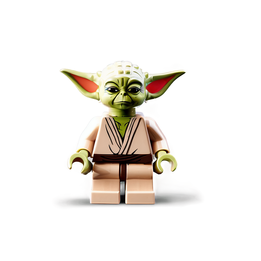 Mini Lego Yoda Collectible Png Pvj