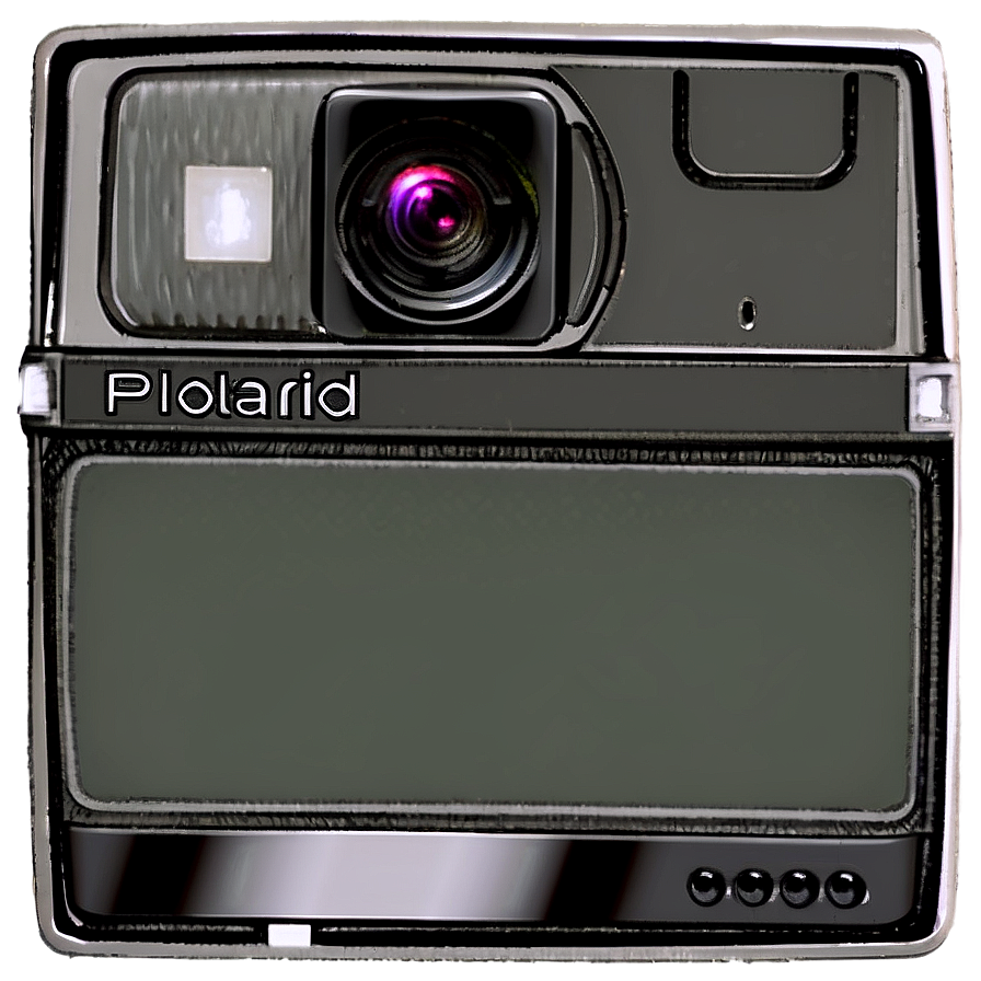 Mini Polaroid Camera Png 06112024