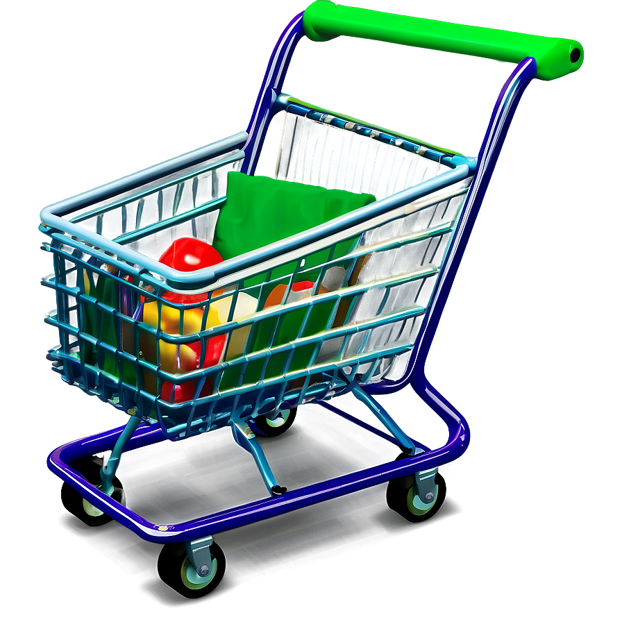 Mini Shopping Cart Png Cut15