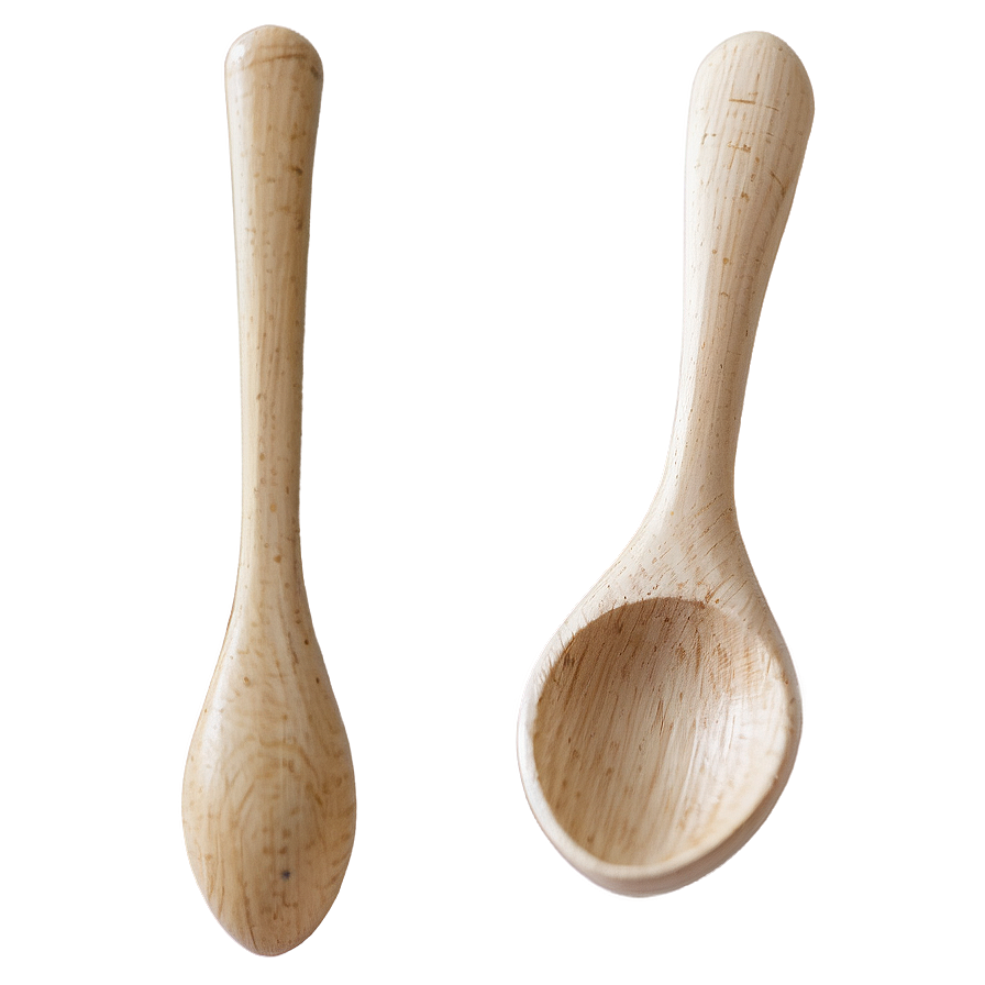 Mini Wooden Spoon Png 06132024