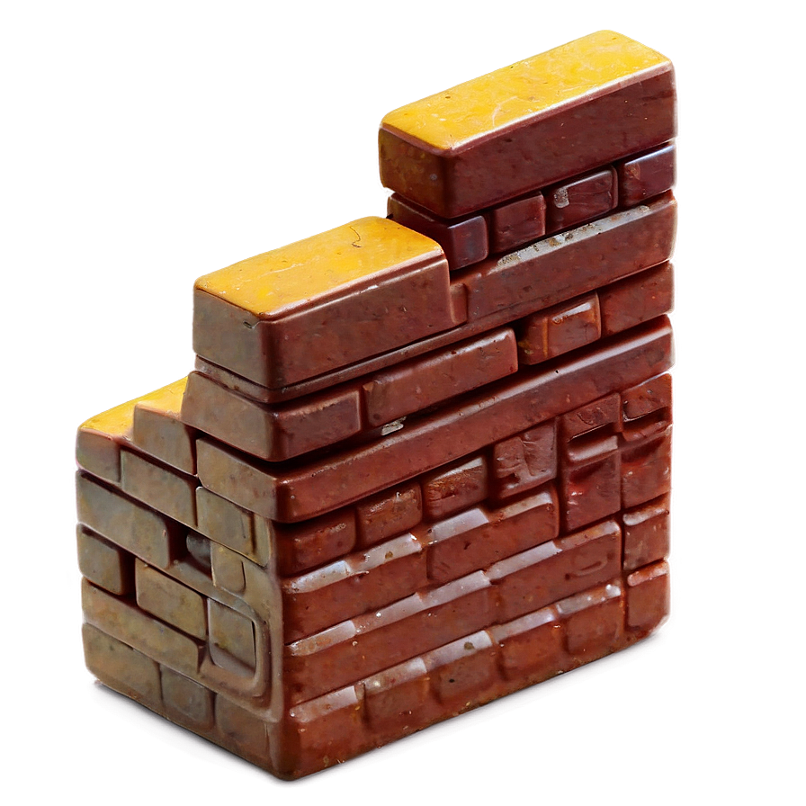 Miniature Brick Model Png 05062024