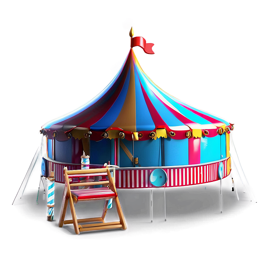 Miniature Circus Tent Model Png 62