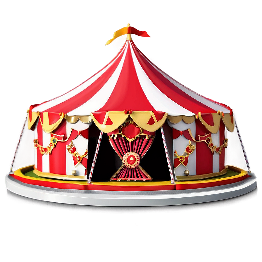 Miniature Circus Tent Model Png Mbe