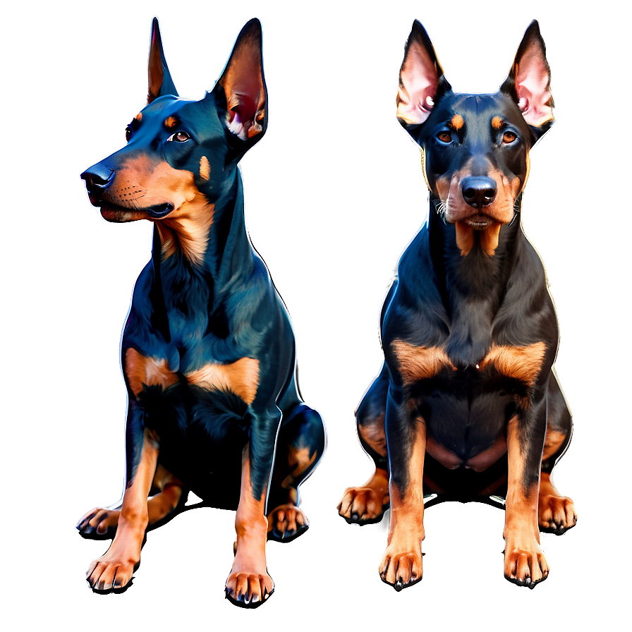 Miniature Doberman Png 06252024