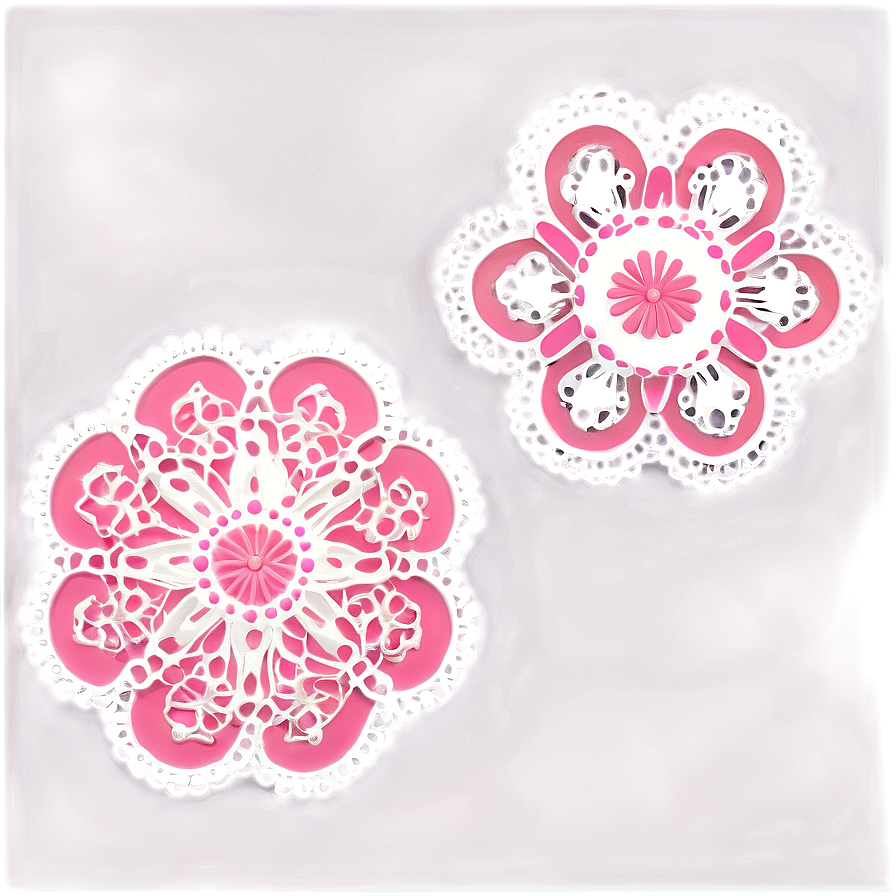 Miniature Doily Set Png Qow