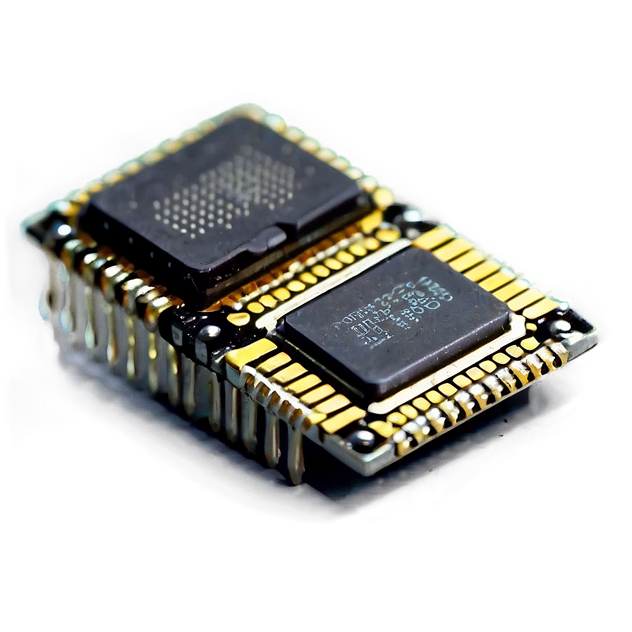 Miniature Microchip Detail Png Sae