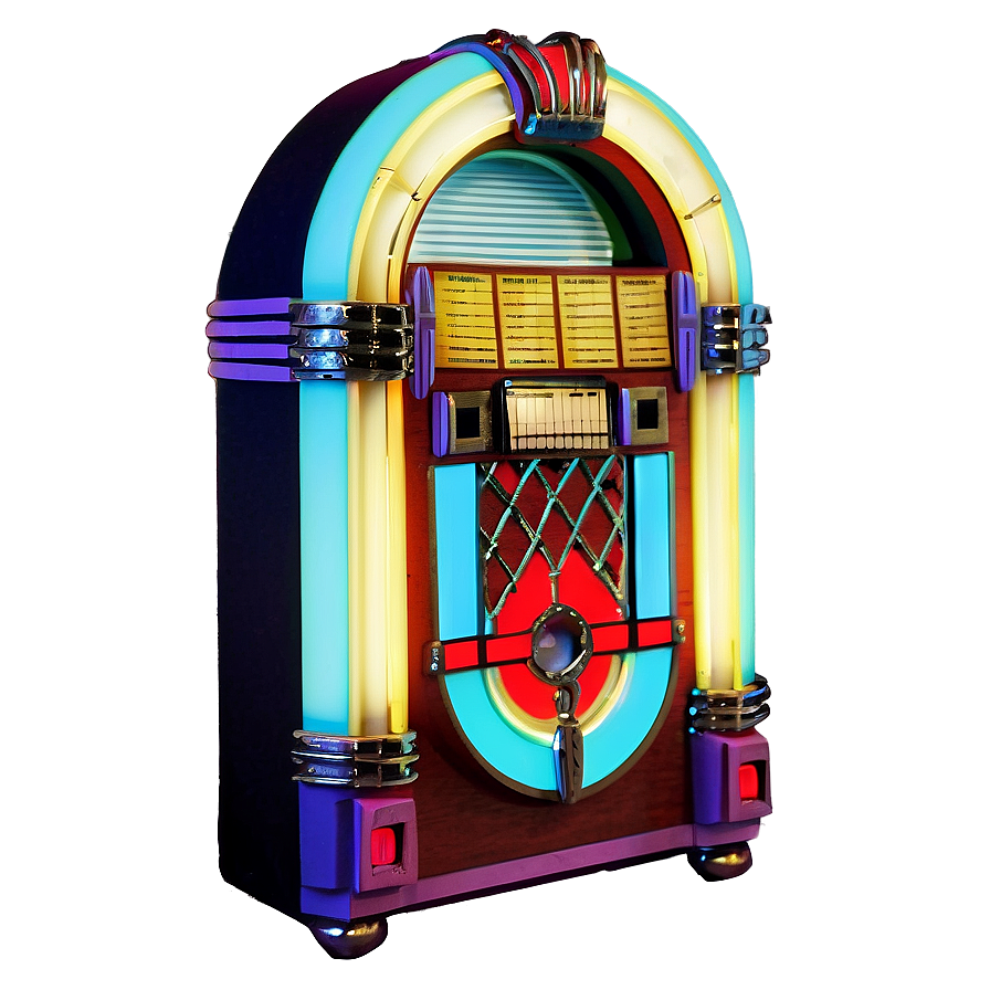 Miniature Model Jukebox Png 06112024