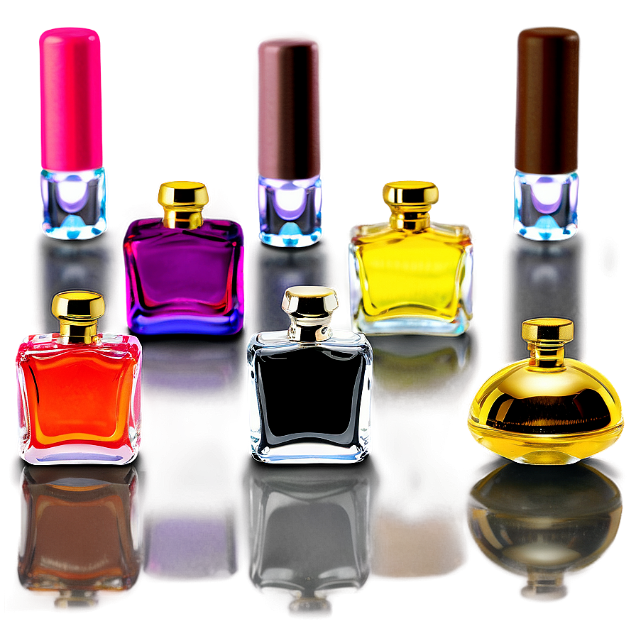 Miniature Perfume Bottle Collection Png 06212024