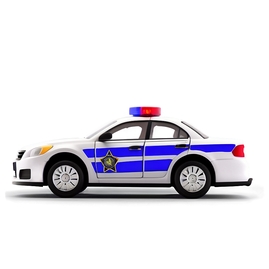 Miniature Police Car Model Png Rkt17