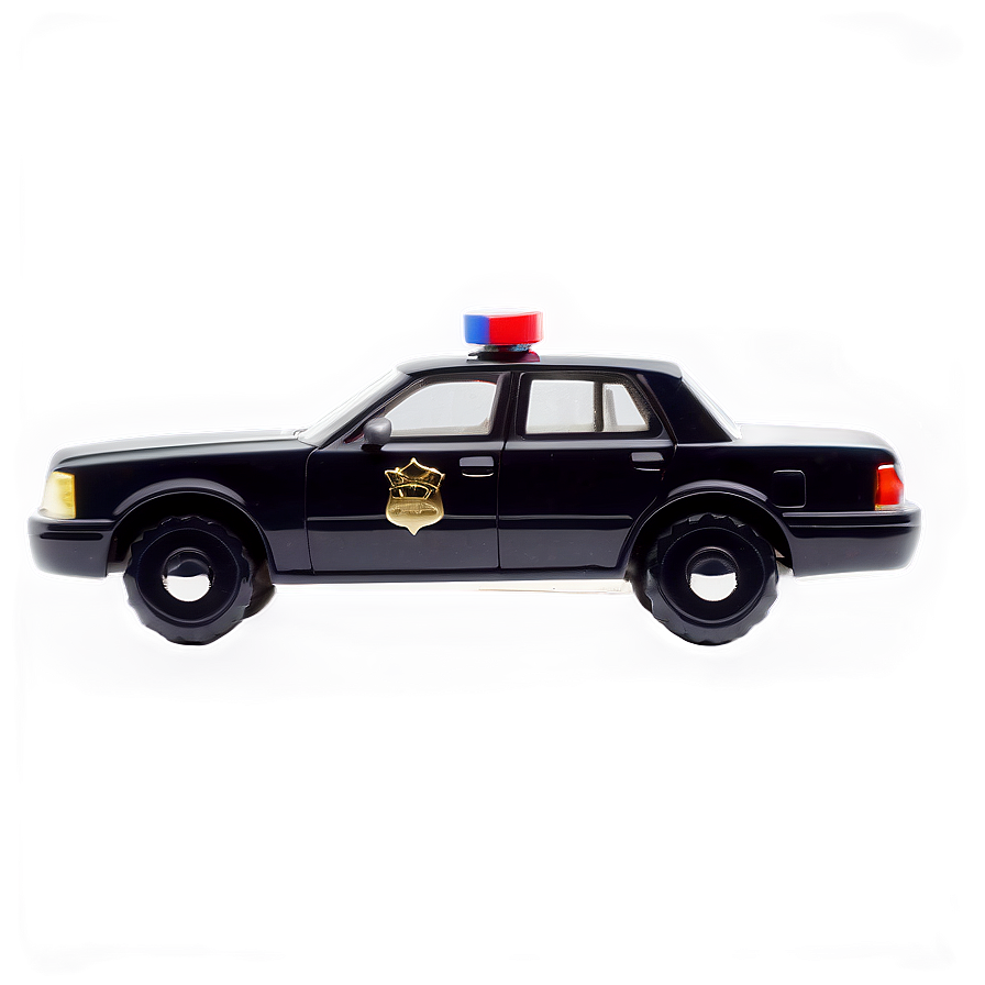 Miniature Police Car Model Png Xjs50