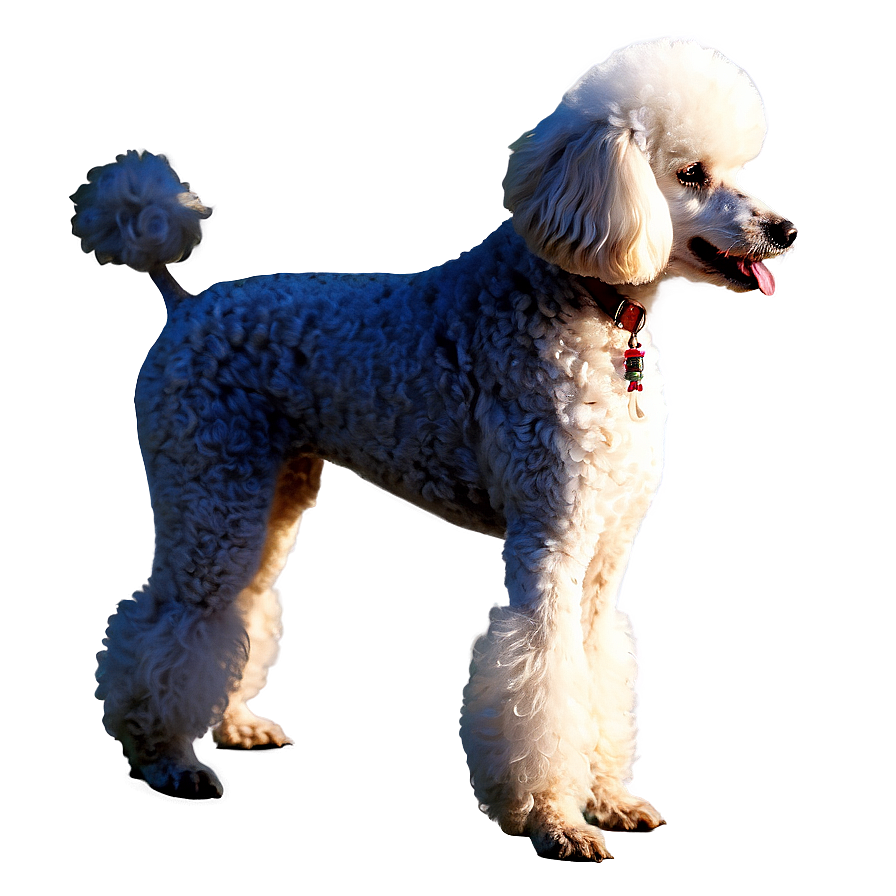 Miniature Poodle Graphic Png 06112024