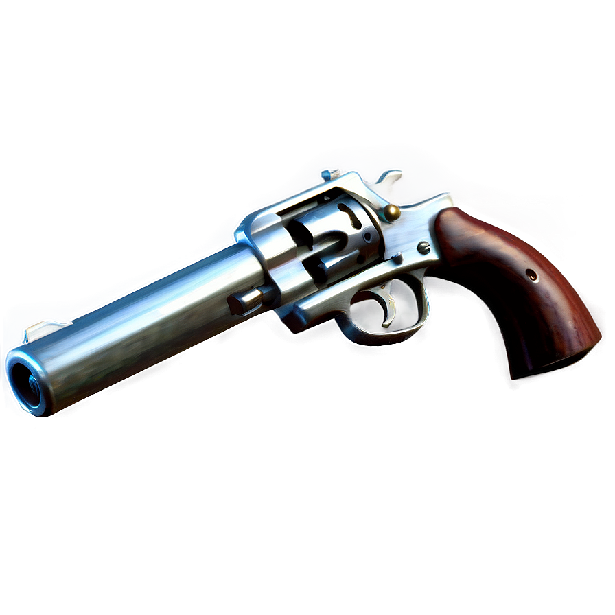 Miniature Revolver Model Png 26