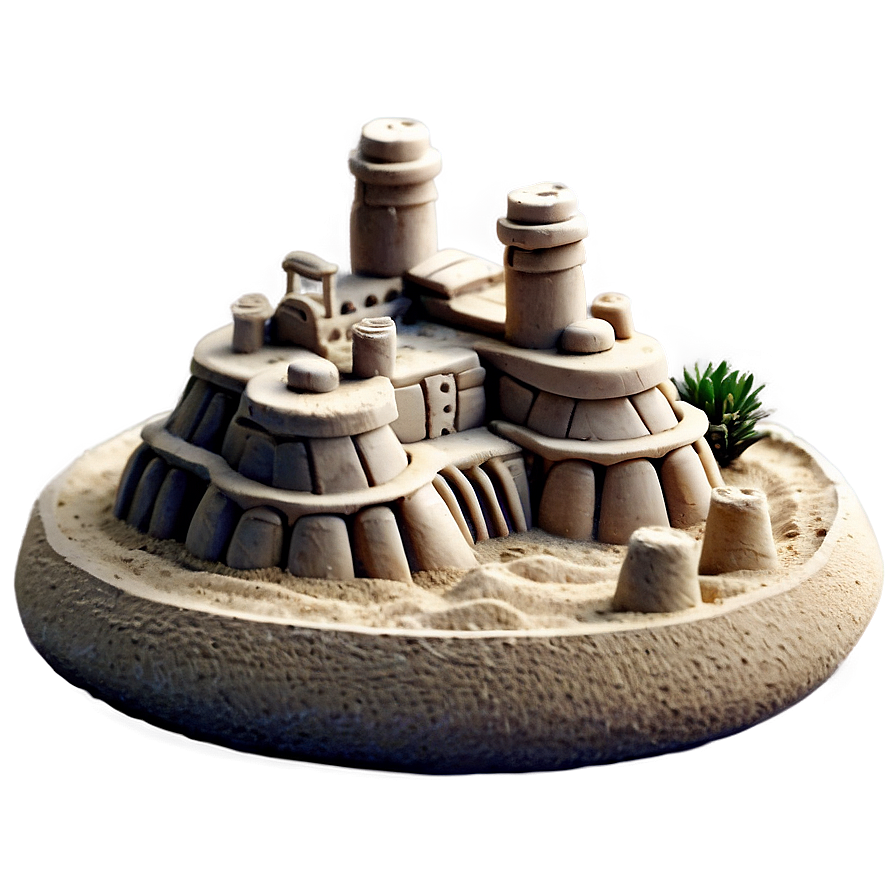 Miniature Sandcastle Png Dlu