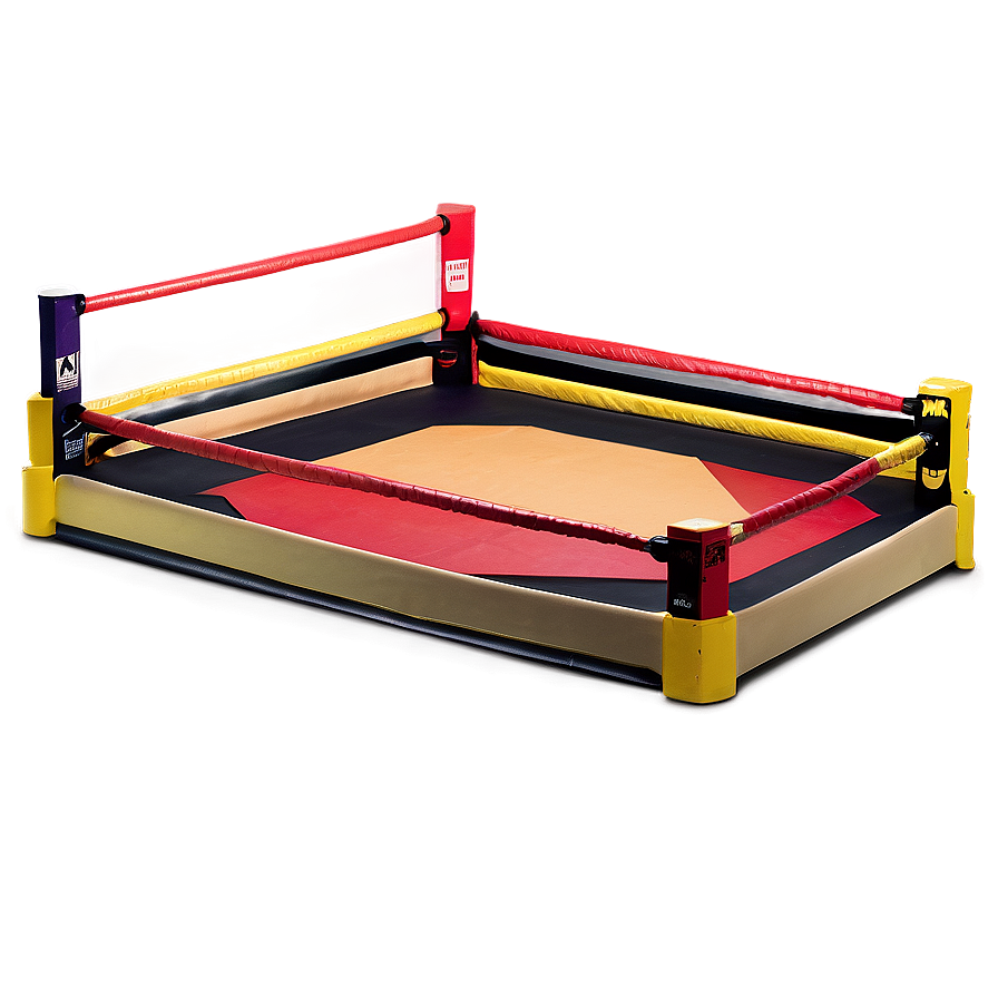 Miniature Wrestling Ring Model Png 06202024