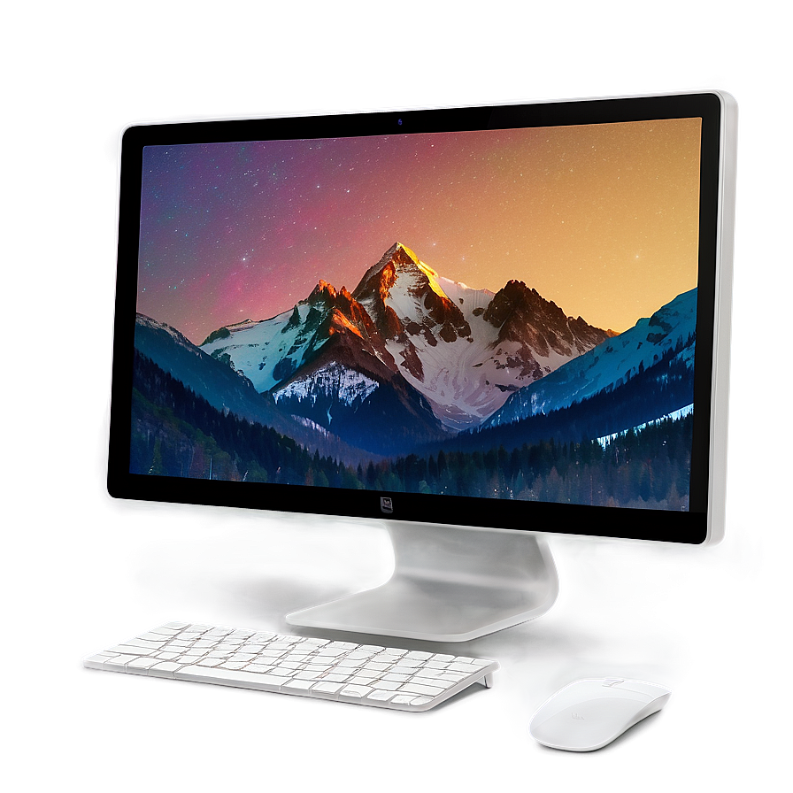 Minimal Computer Mockup Png Ggd51