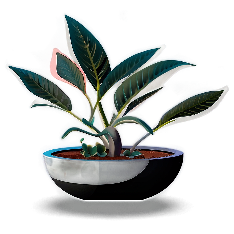 Minimalist Aesthetic Plant Png 06112024