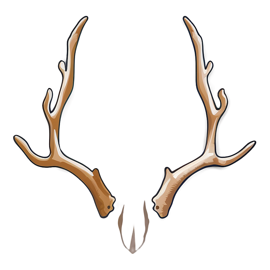 Minimalist Antler Outline Png Njr81