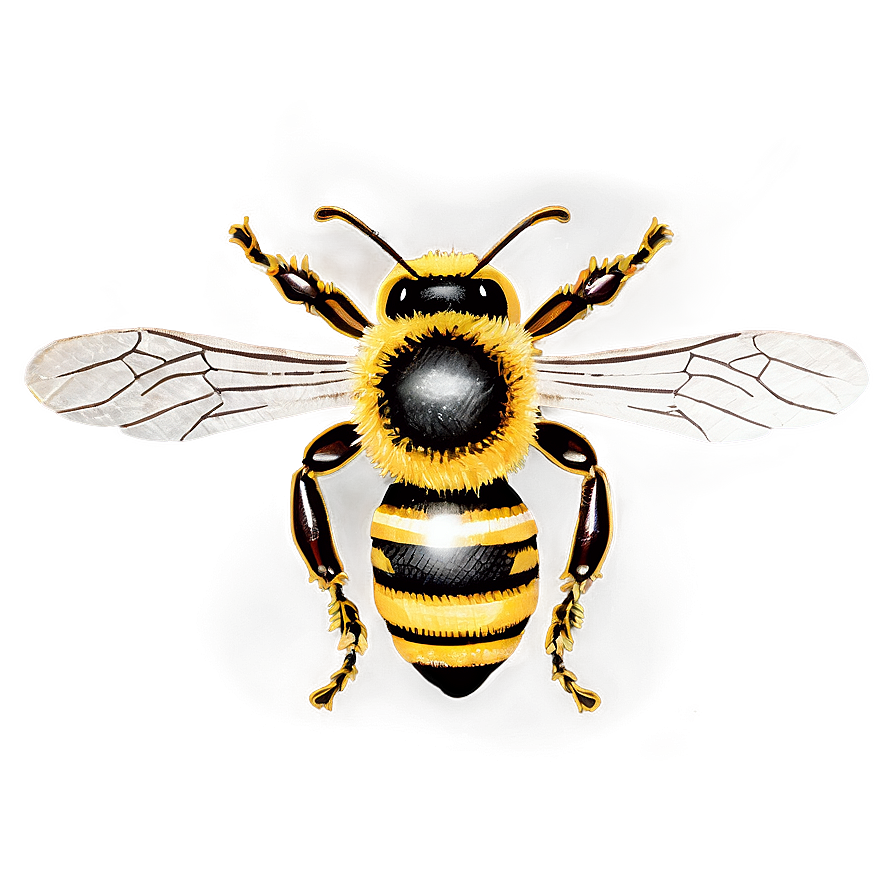 Minimalist Bee Png Pqg