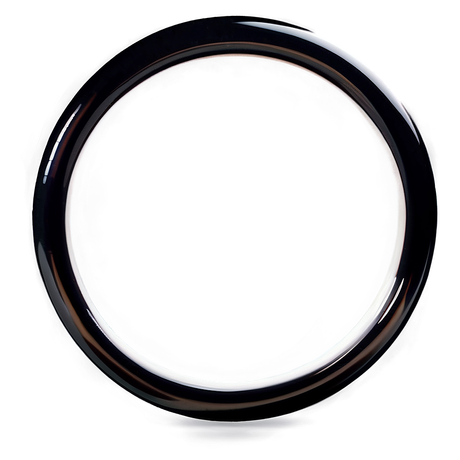 Minimalist Black Circle Png Snp24