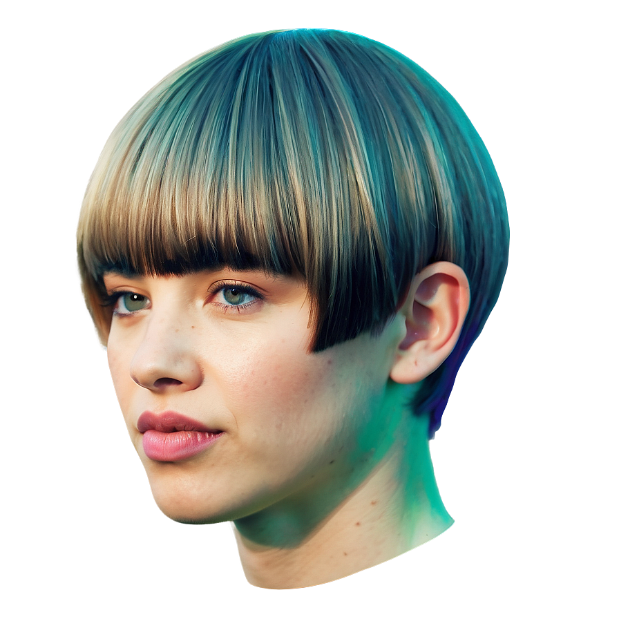 Minimalist Bowl Haircut Png 06212024