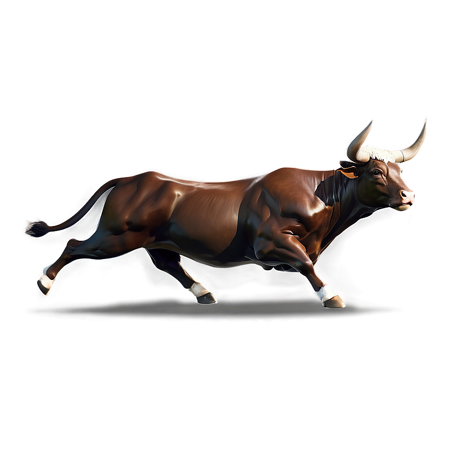 Minimalist Bull Drawing Png 05242024