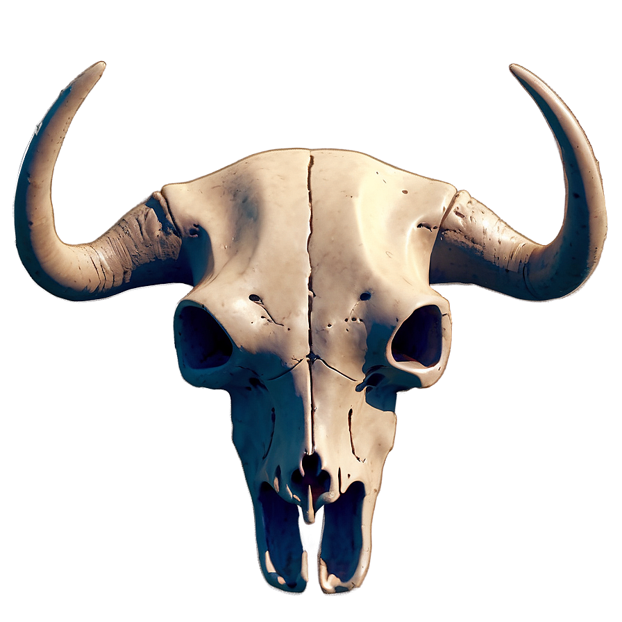 Minimalist Bull Skull Outline Png Ojq38