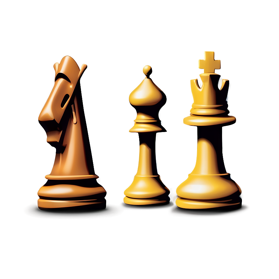 Minimalist Chess Pieces Design Png 05252024