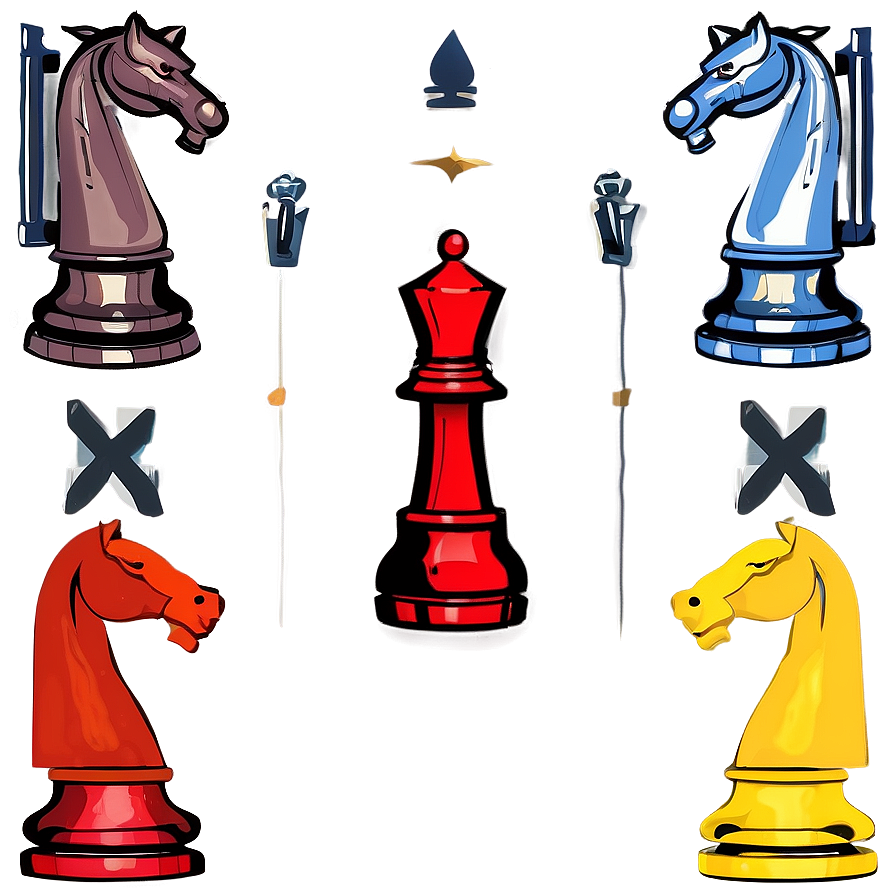 Minimalist Chess Pieces Design Png Nrh