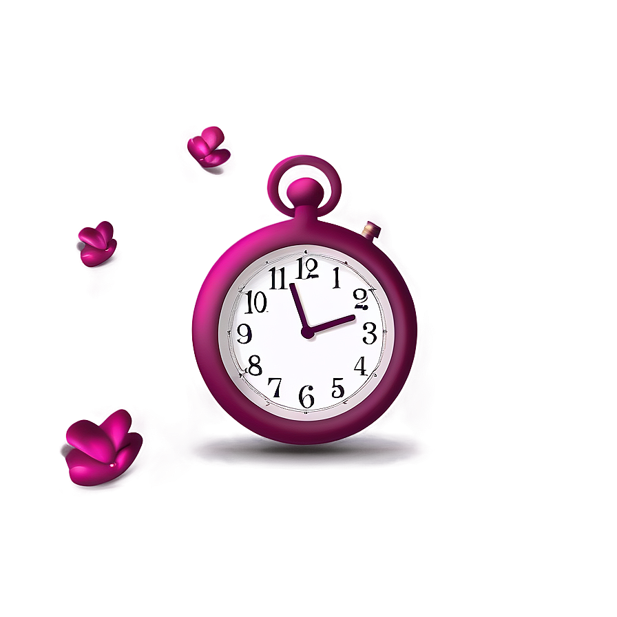 Minimalist Clock Clipart Png 34