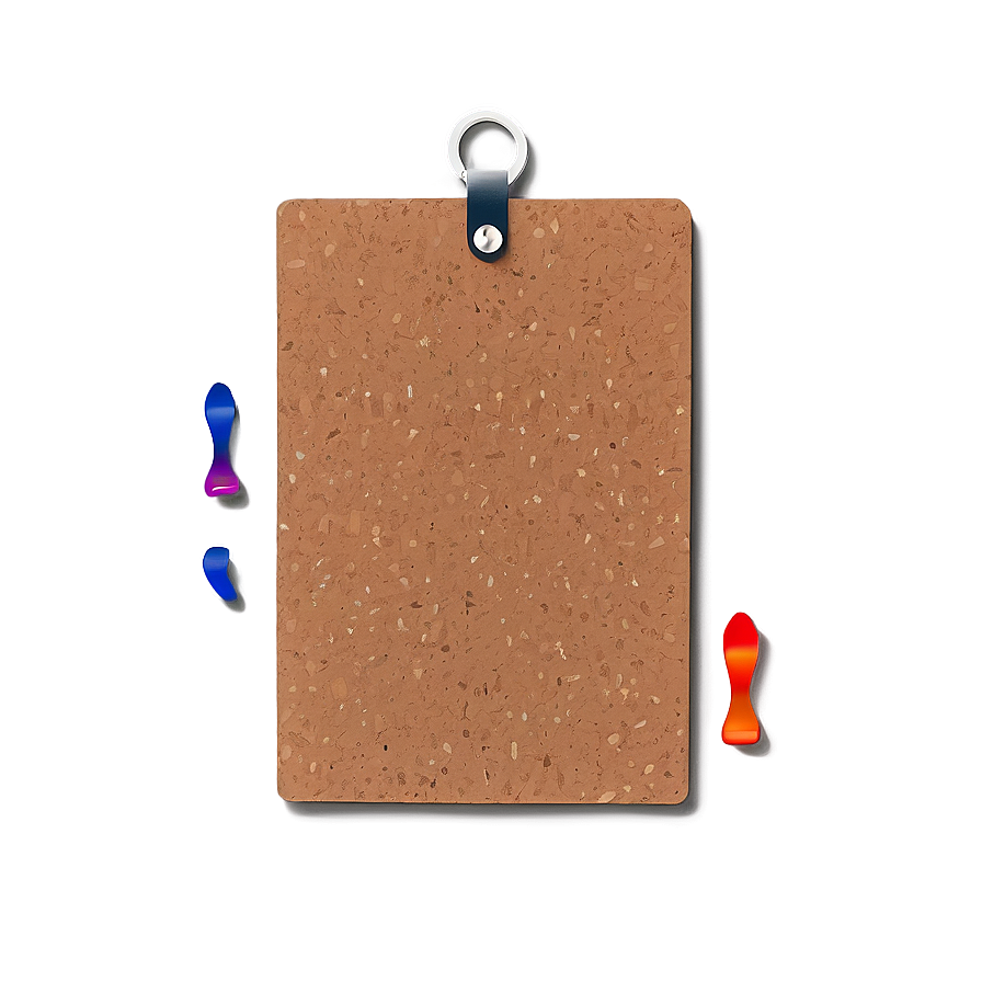 Minimalist Cork Board Aesthetics Png Ium