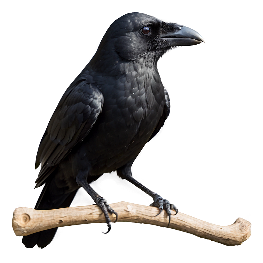 Minimalist Crow Png 05232024