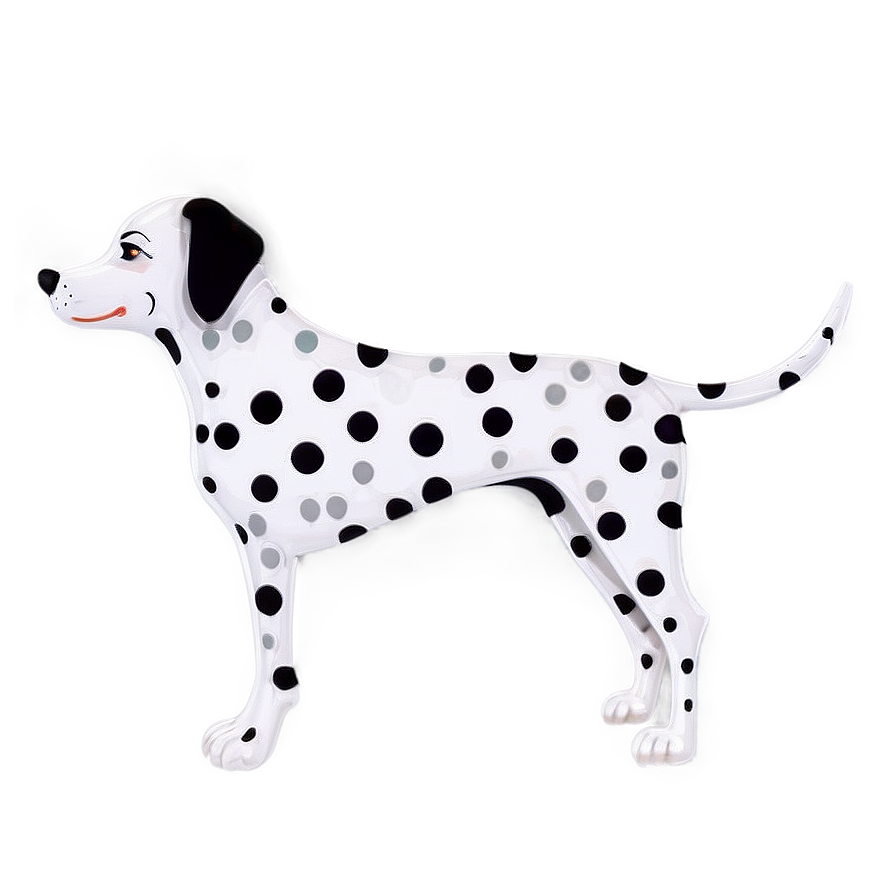 Minimalist Dalmatian Spots Design Png Bwn