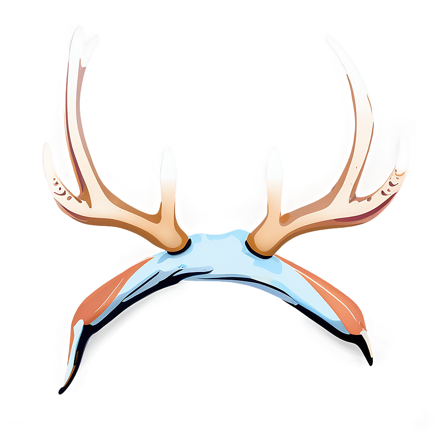 Minimalist Deer Antler Icon Png Gfd