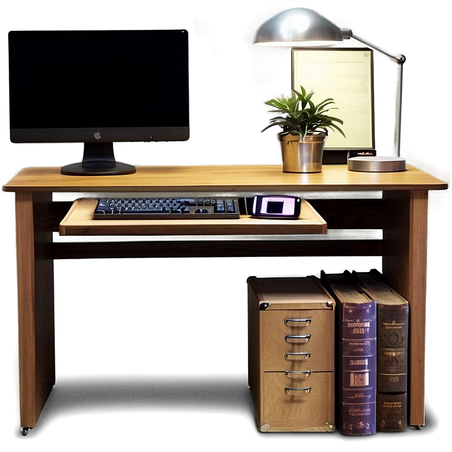 Minimalist Desk Setup Png 05042024