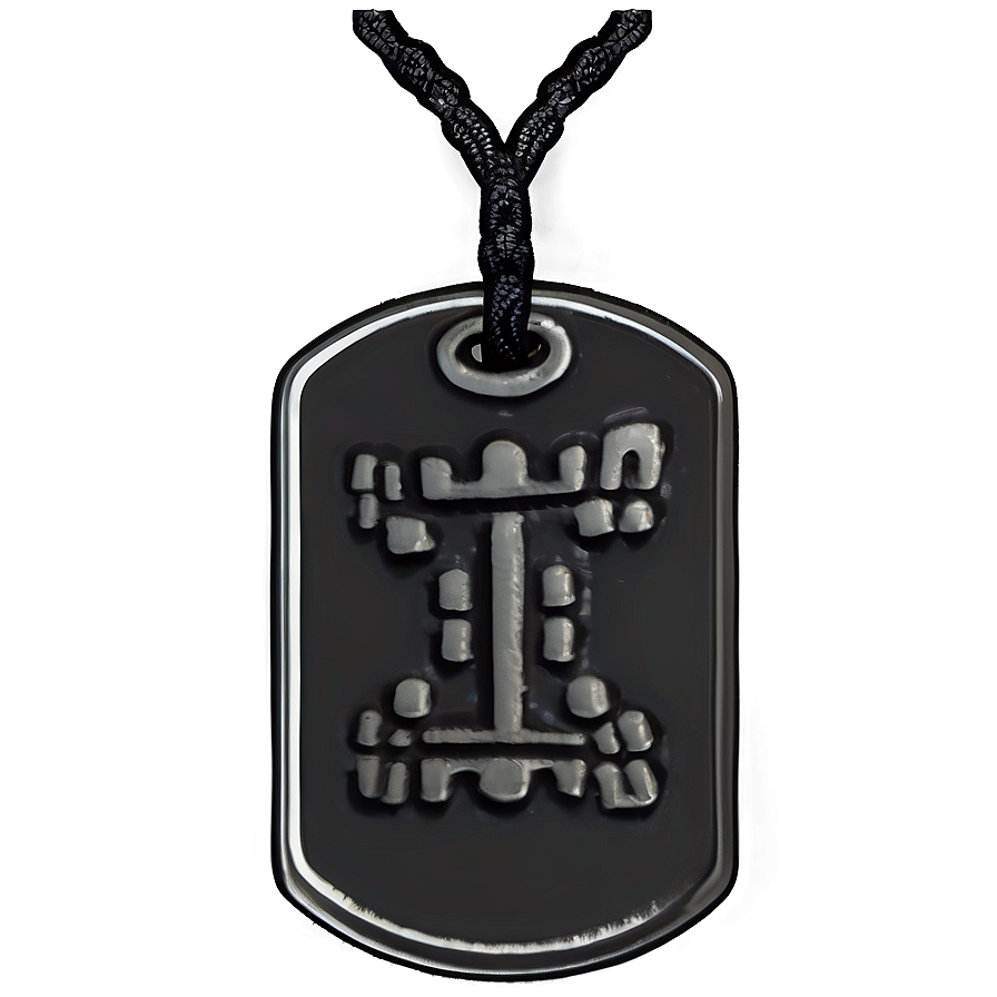 Minimalist Dog Tag Png 82