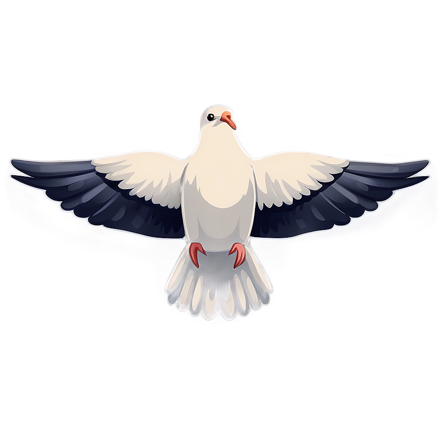 Minimalist Dove Clipart Png Ano