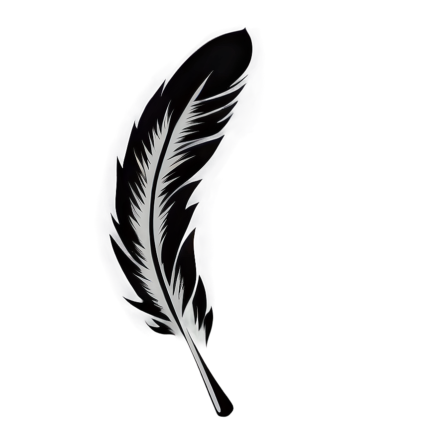 Minimalist Feather Outline Png Fjy