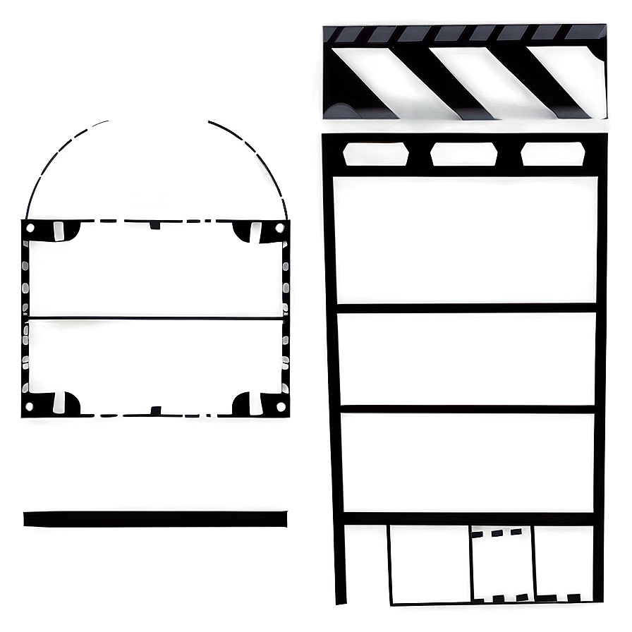 Minimalist Film Frame Png Itl3