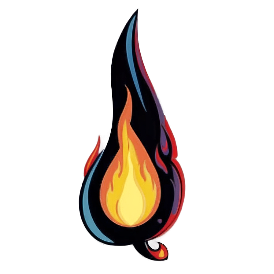 Minimalist Flame Png Uof25