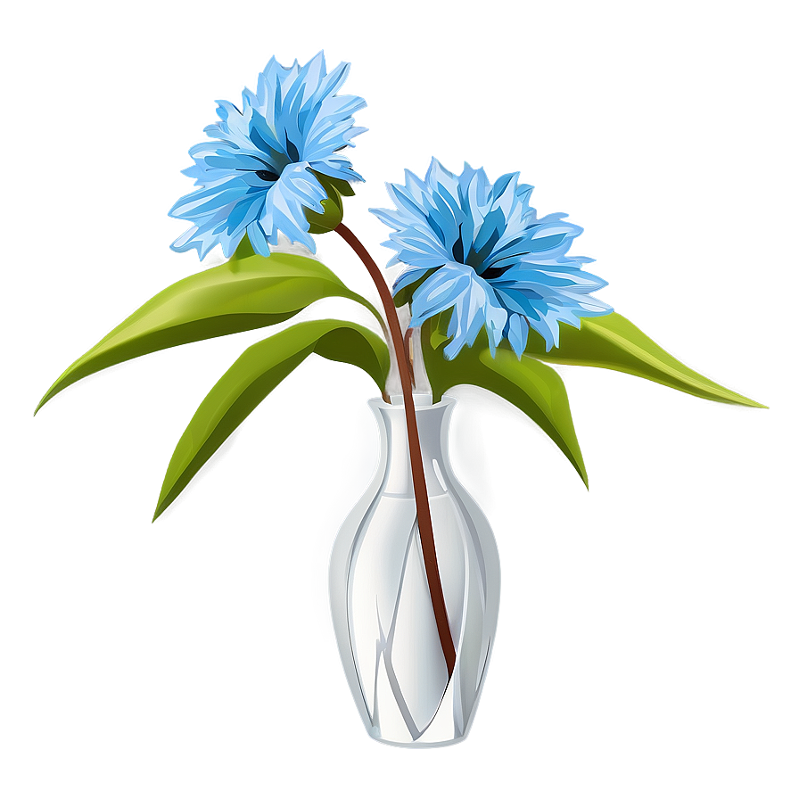 Minimalist Flower Vase Png 64