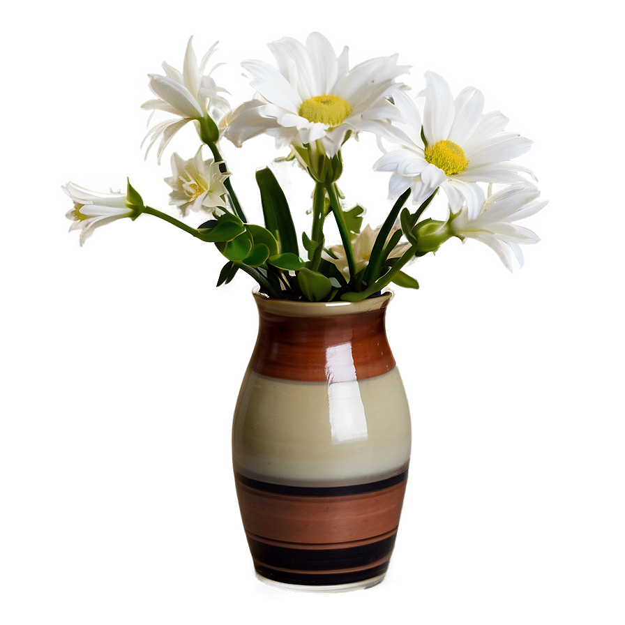 Minimalist Flowers In Vase Png 06272024