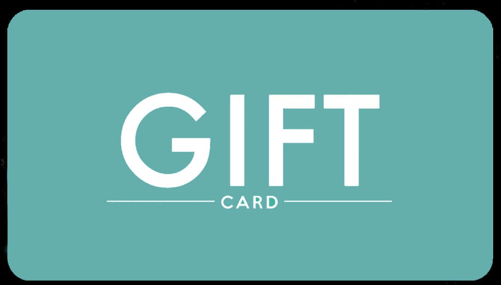 Minimalist Gift Card Design